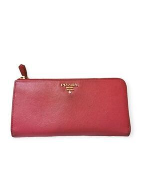 Prada Continental Zippy wallet cardholders